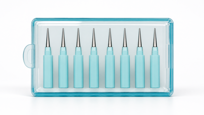 WriteFit graphite marker tip refill kit in translucent clinical case